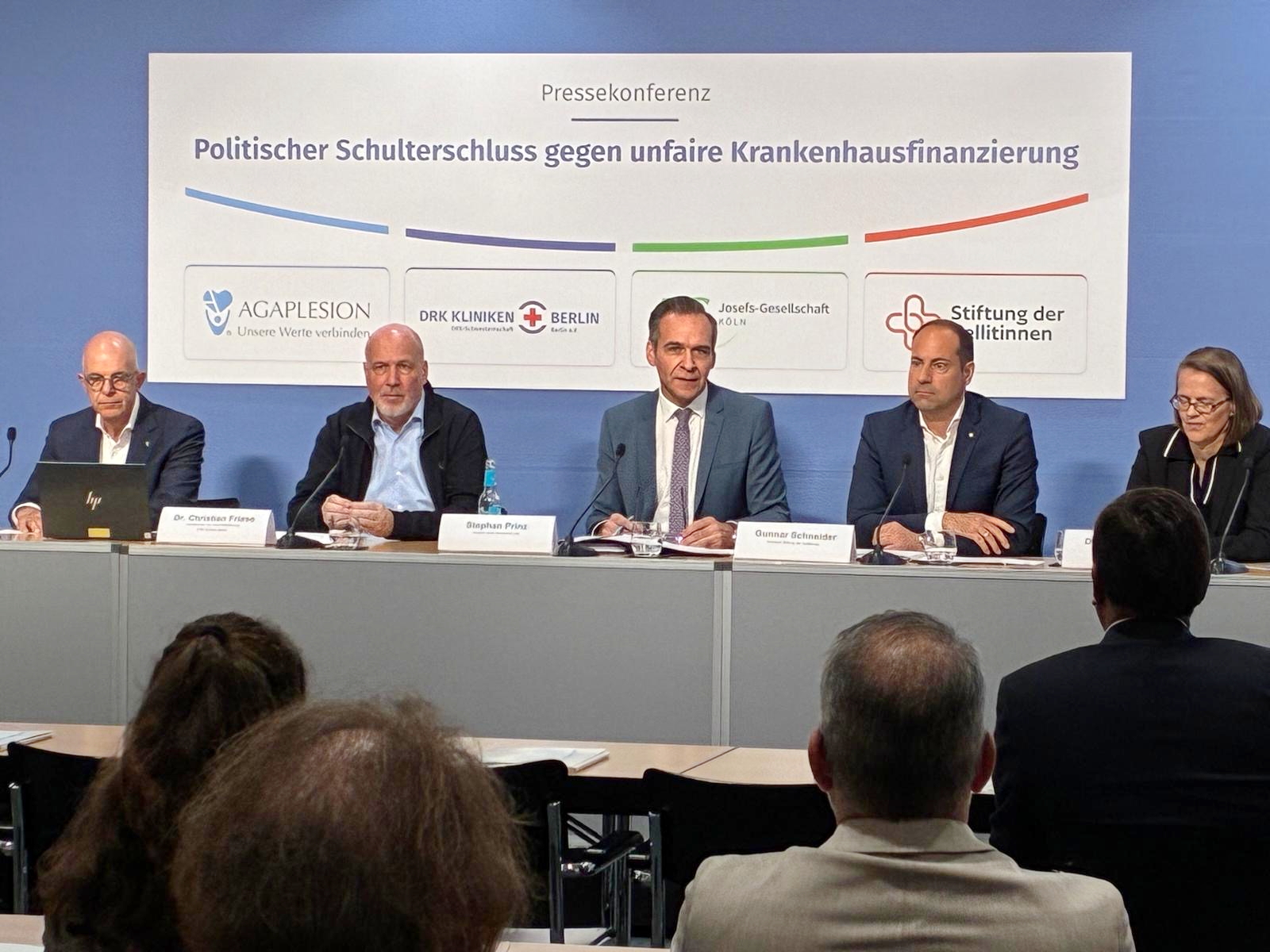 Schulterschluss für faire Krankenhausfinanzierung